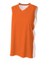 A4 Women's Reversible Moisture Management Muscle (NW2320), Color 'Orange/White'